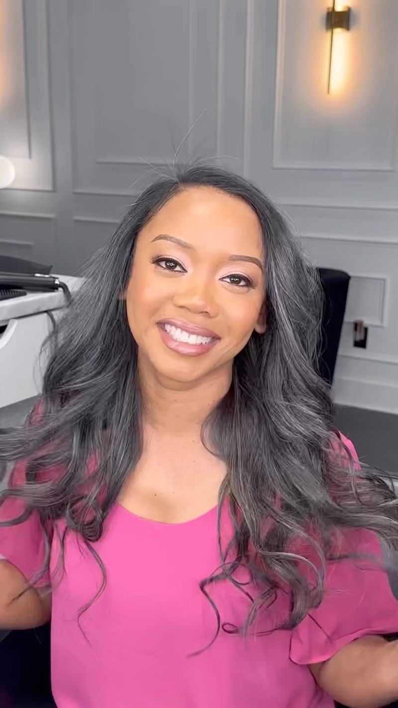Gray Hair Equals Aging