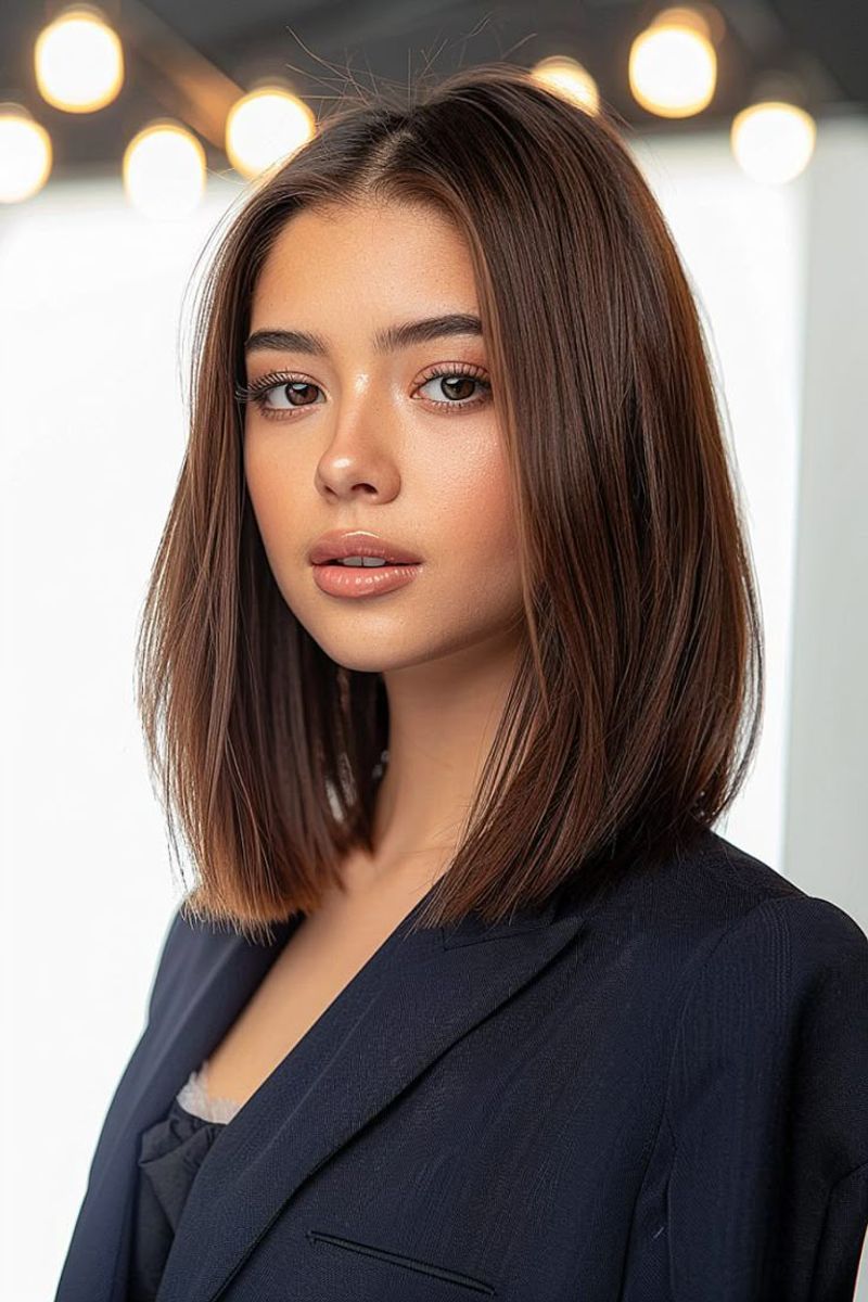 Straight and Sleek Out