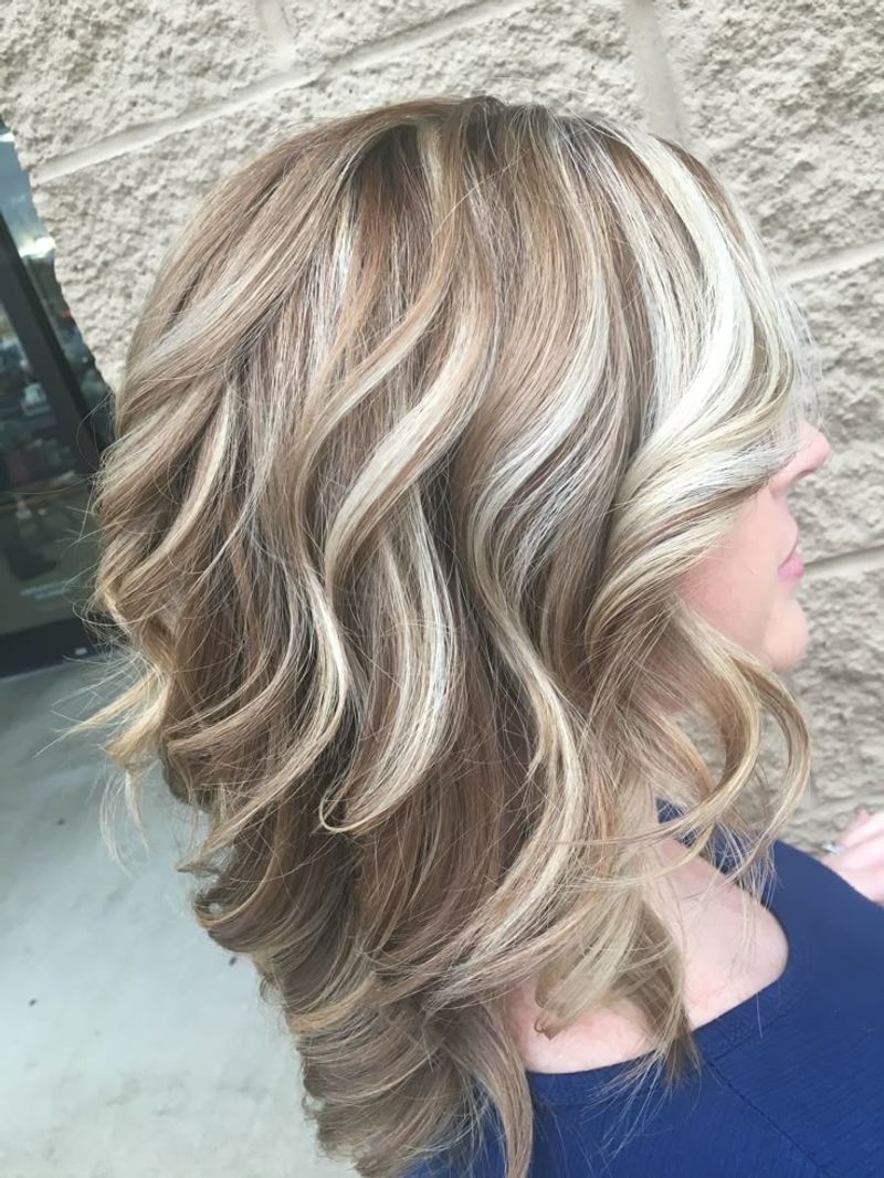 Mocha Blonde Highlights