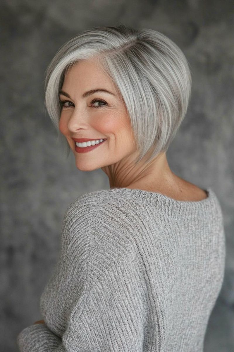Style 2: Asymmetrical Bob