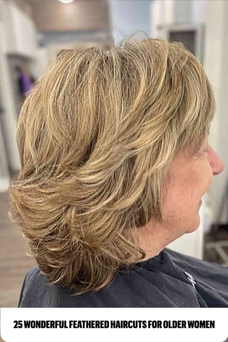 Style 8: Feathered Bob