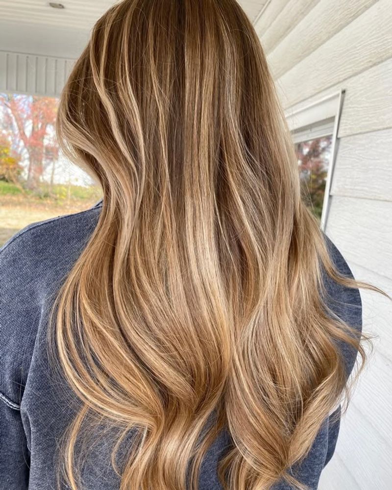 Subtle Champagne Highlights