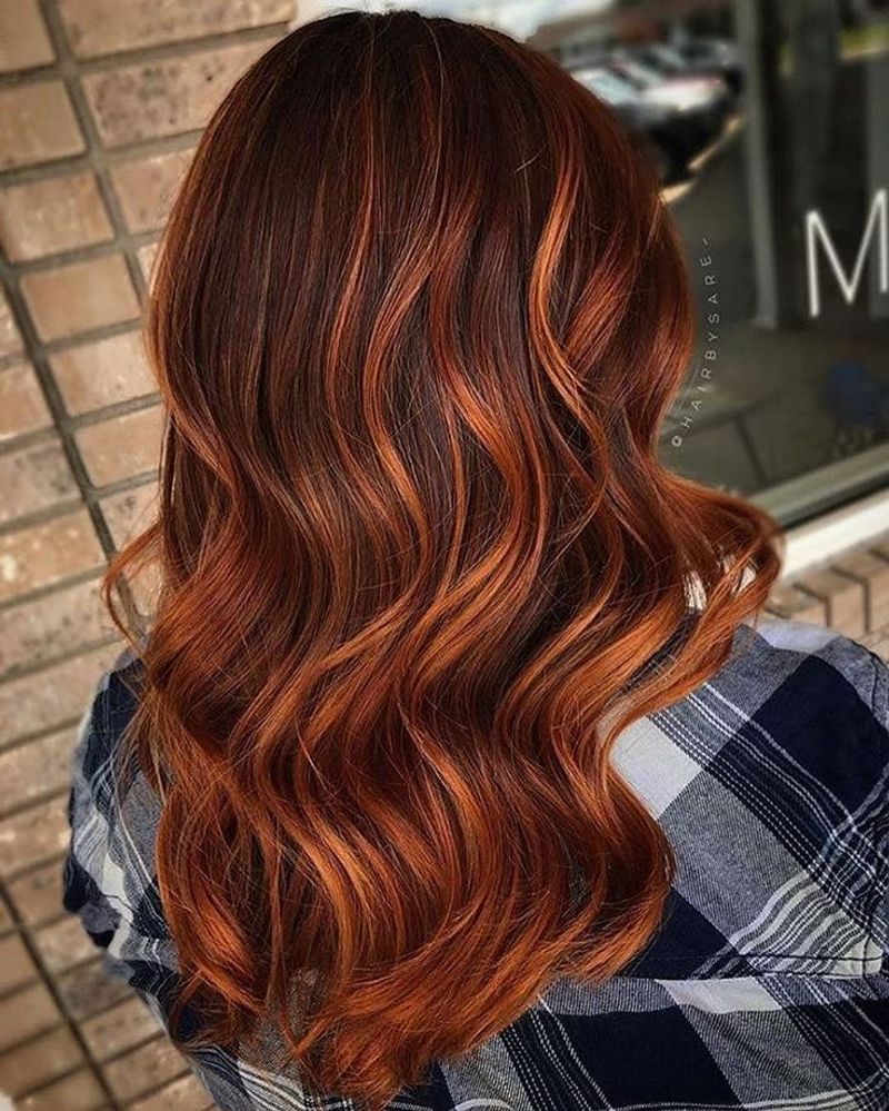 Sunset Auburn Balayage