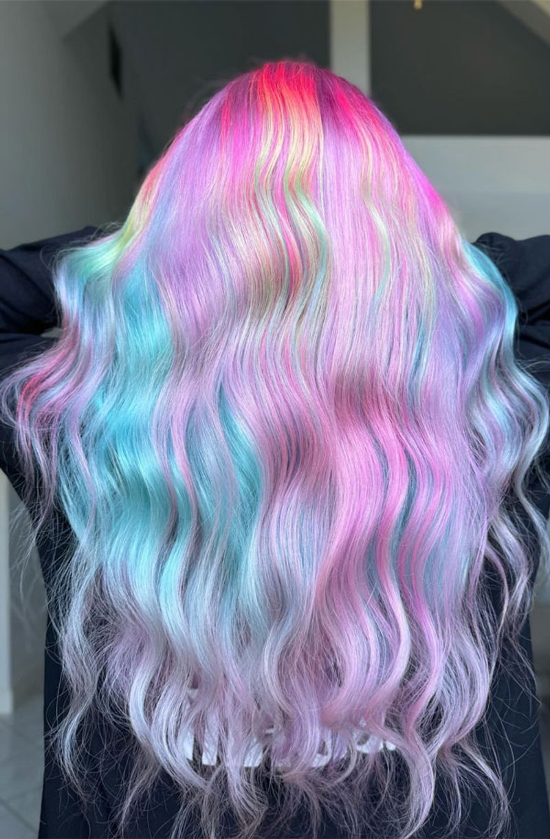 Pastel Unicorn Waves