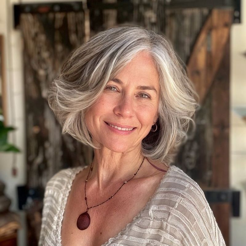 Textured Bob for Fine Hair