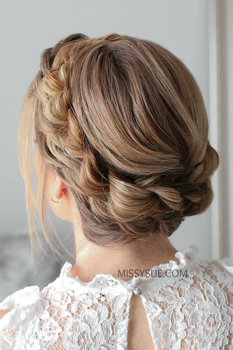 Textured Crown Braid