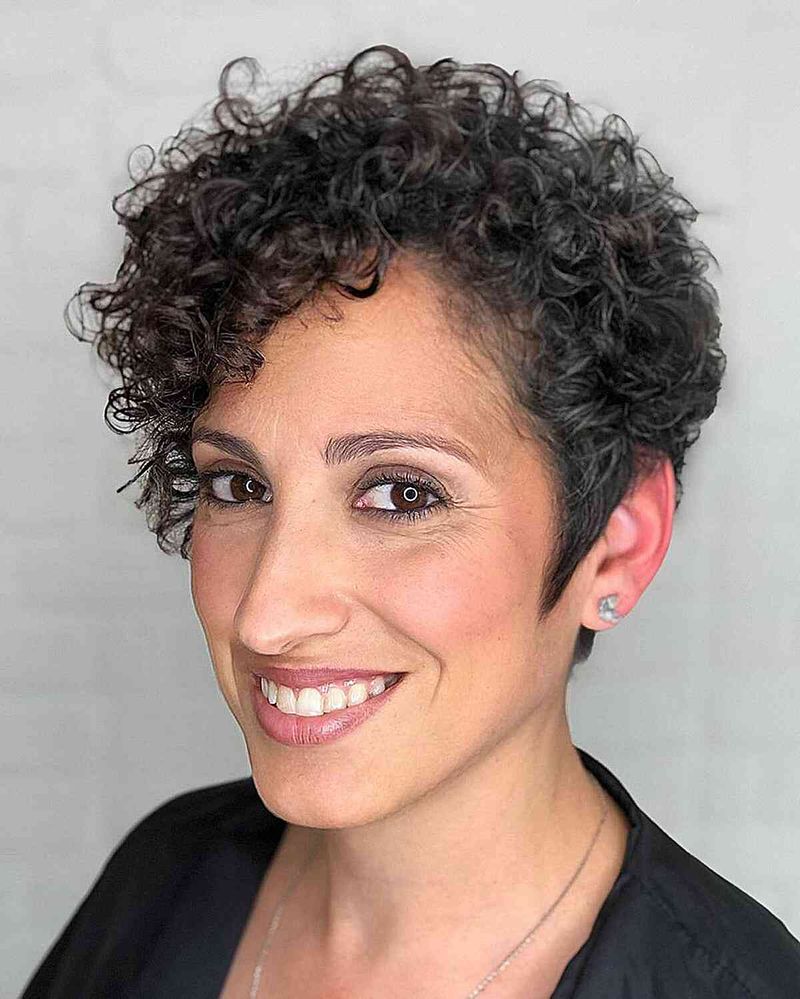 Curly Pixie