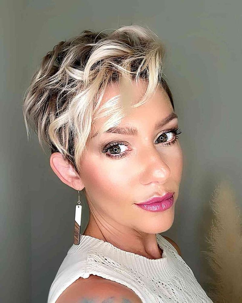 Textured Pixie Cut
