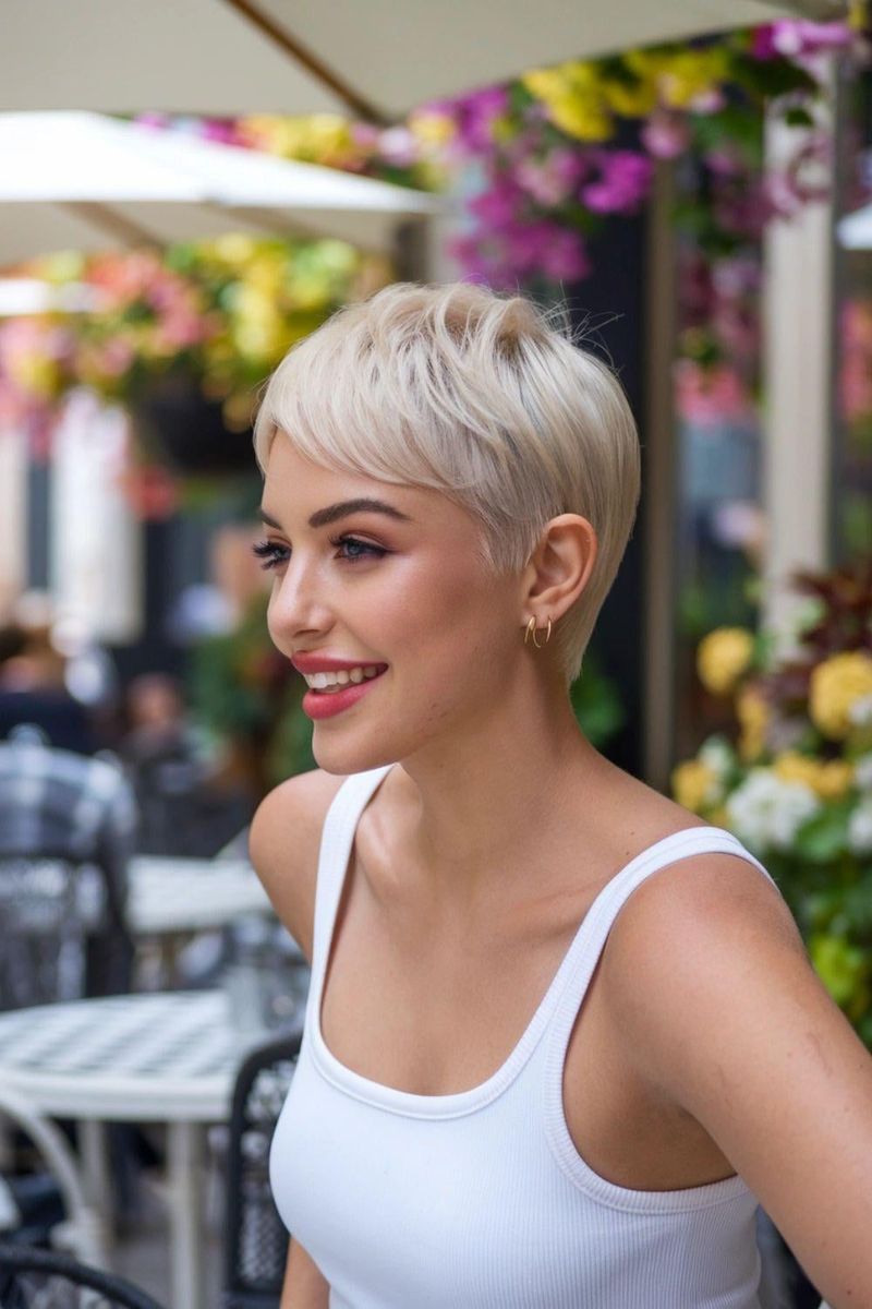 Textured Pixie Cut