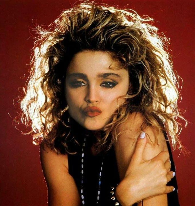 Madonna's 1980s Blonde Curls
