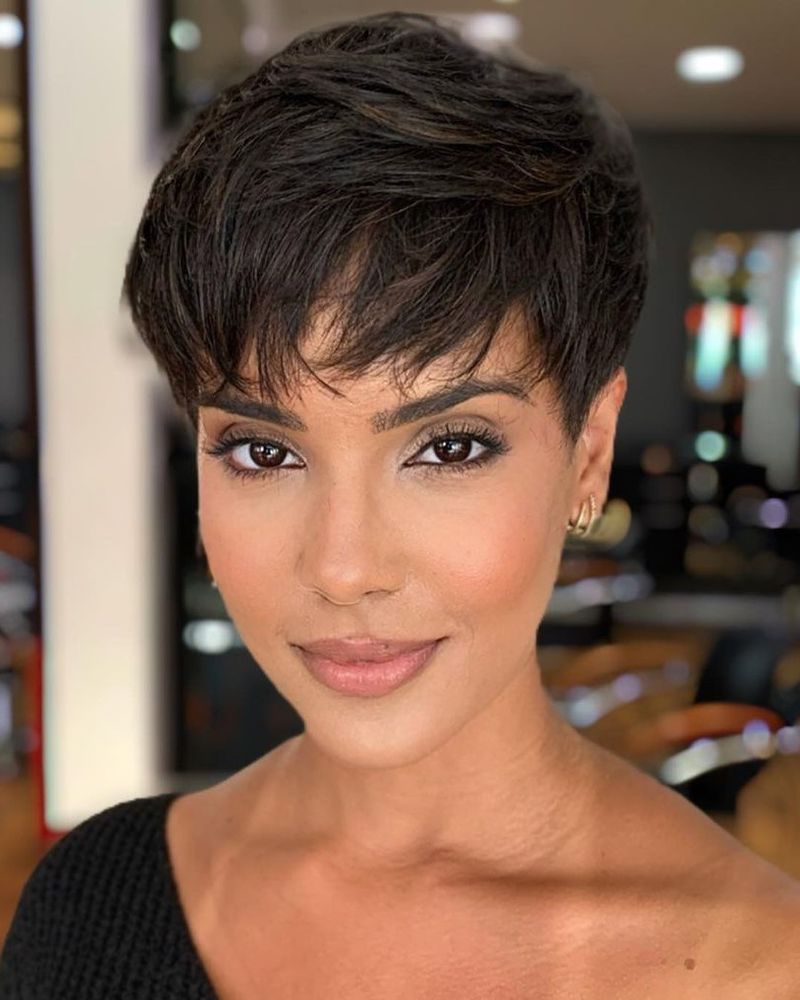 The Heavy Bangs Pixie