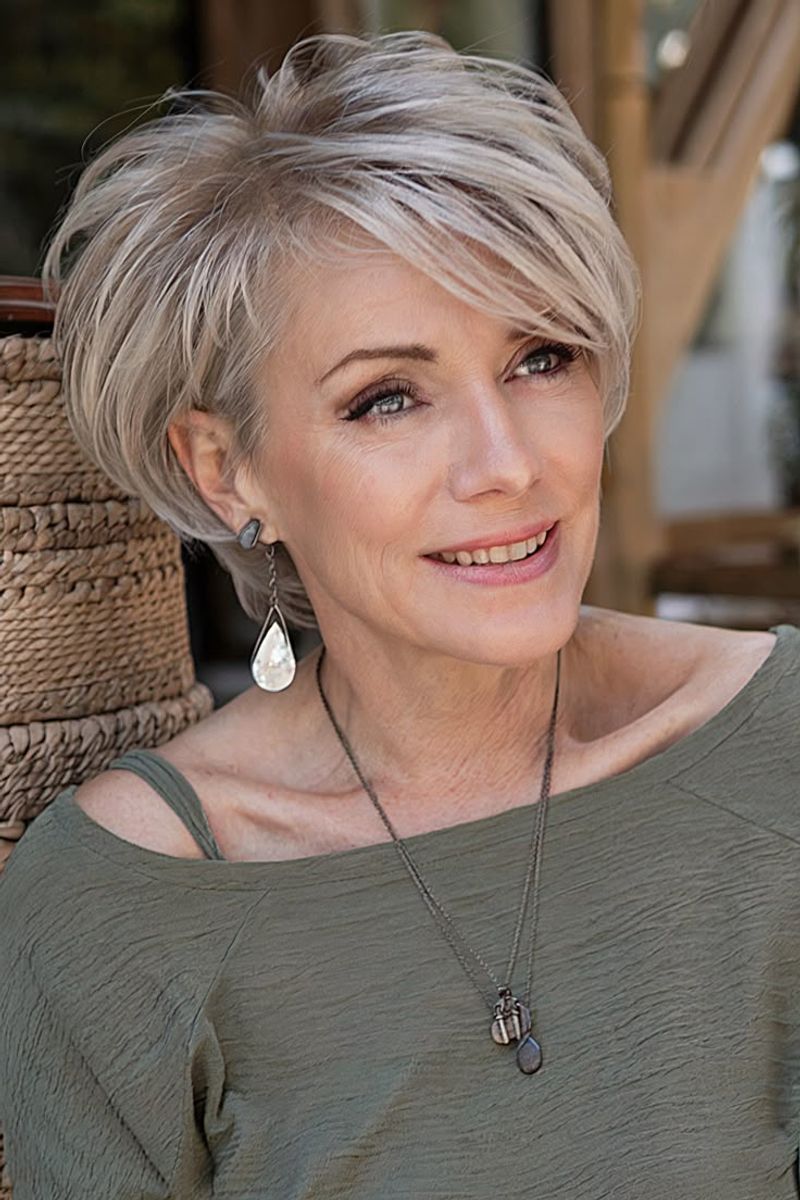 Pixie Cut with Volume
