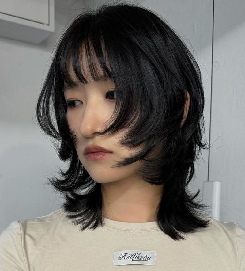 Minimalist Modern Wolf Cut