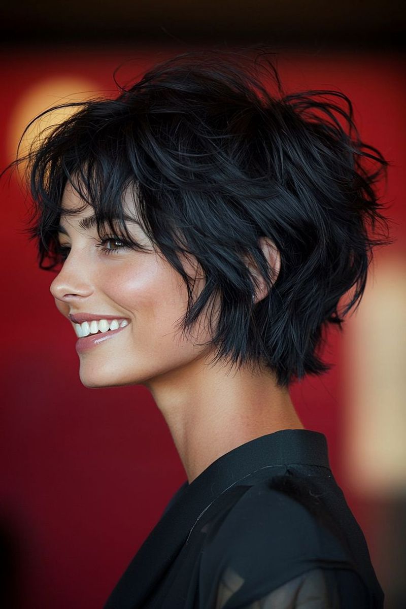 Tousled Pixie with Volume