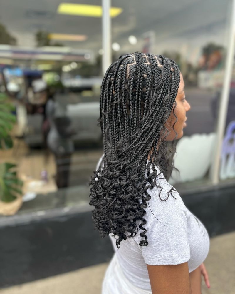 Trendy: Bohemian Box Braids