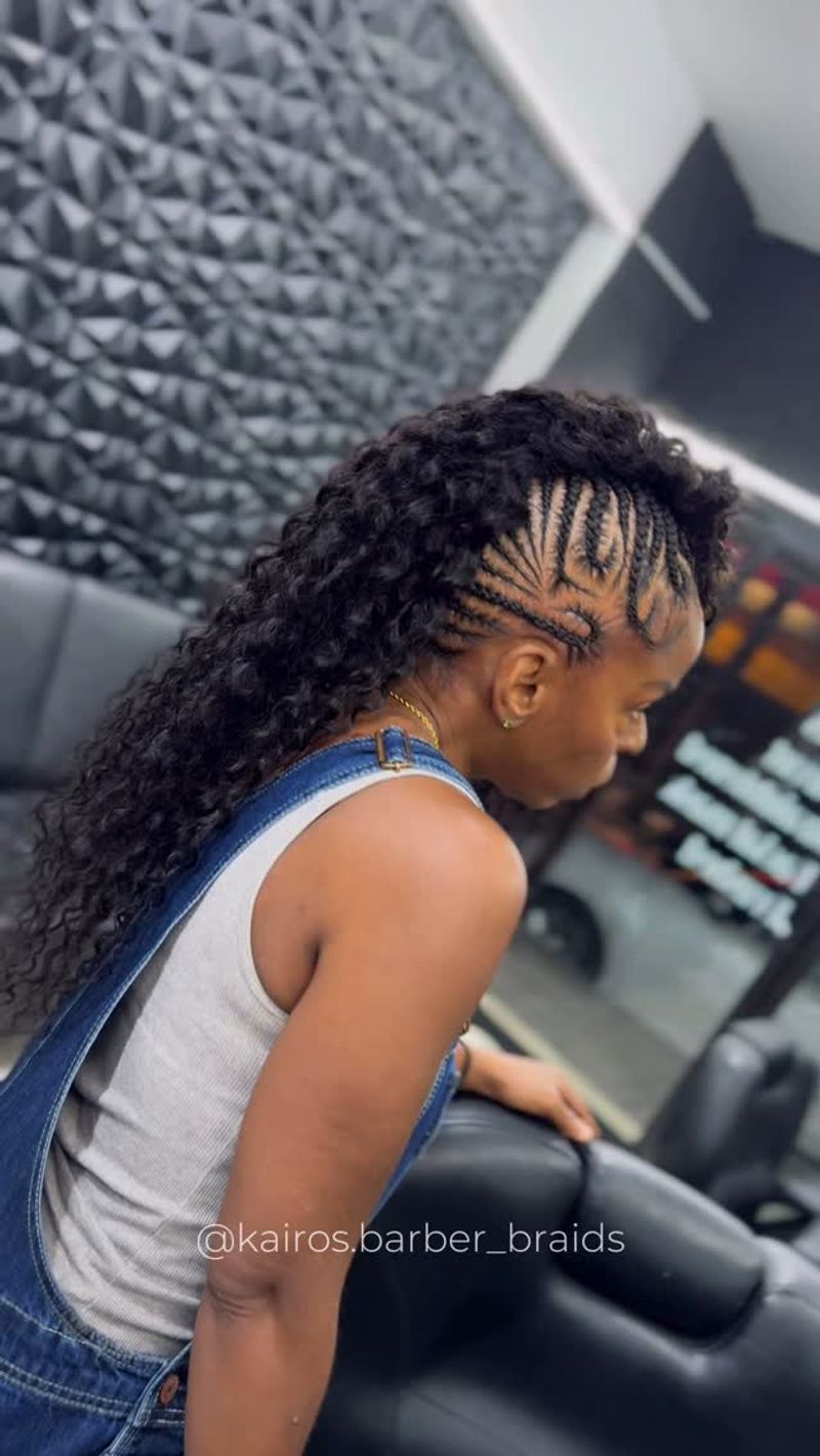 Trendy: Mohawk Braids