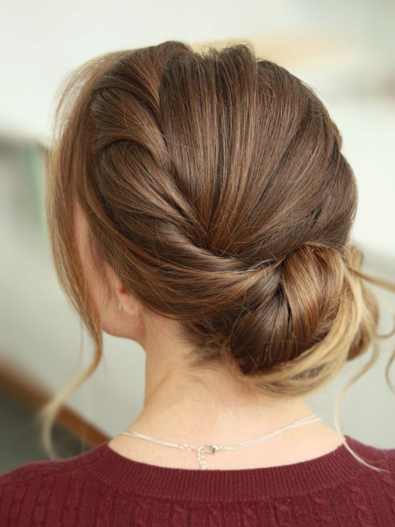 Twisted Side Bun
