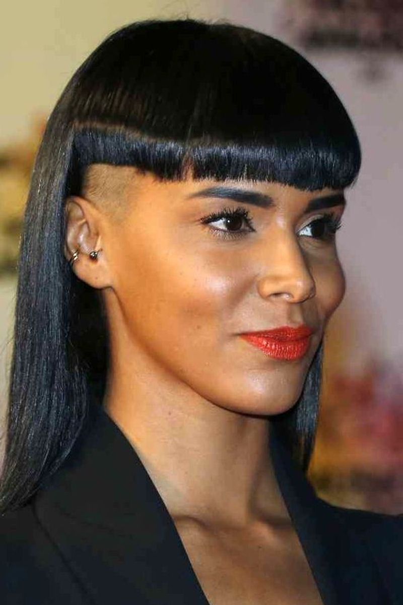 Undercut with Bangs