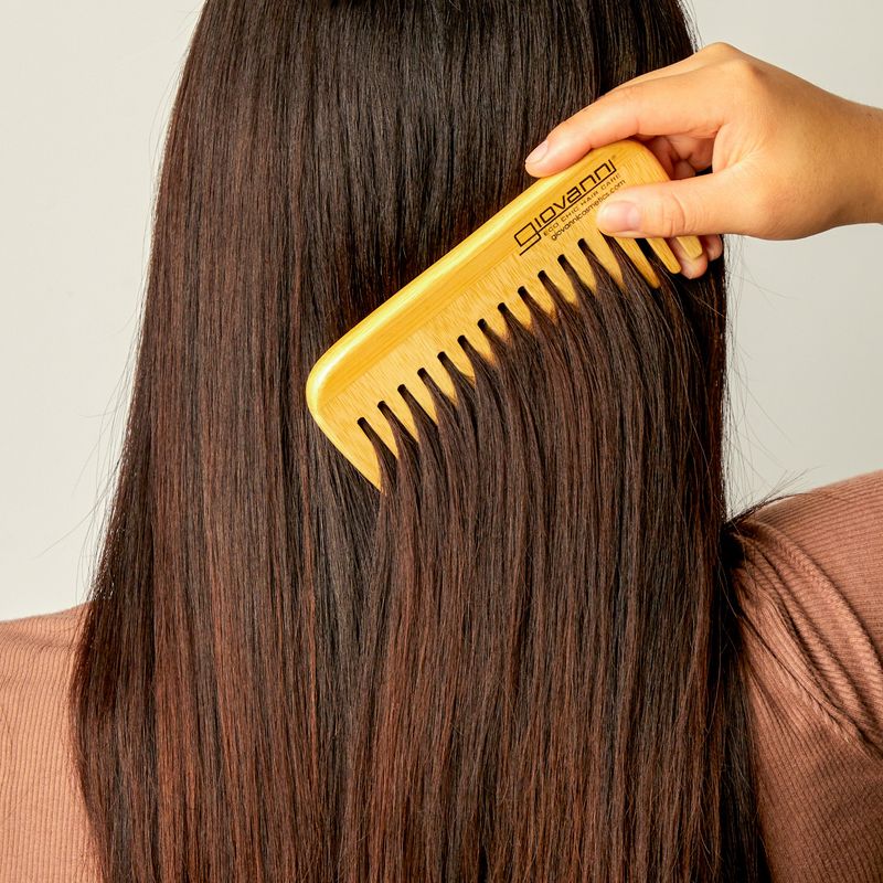 Using Wide-Tooth Combs