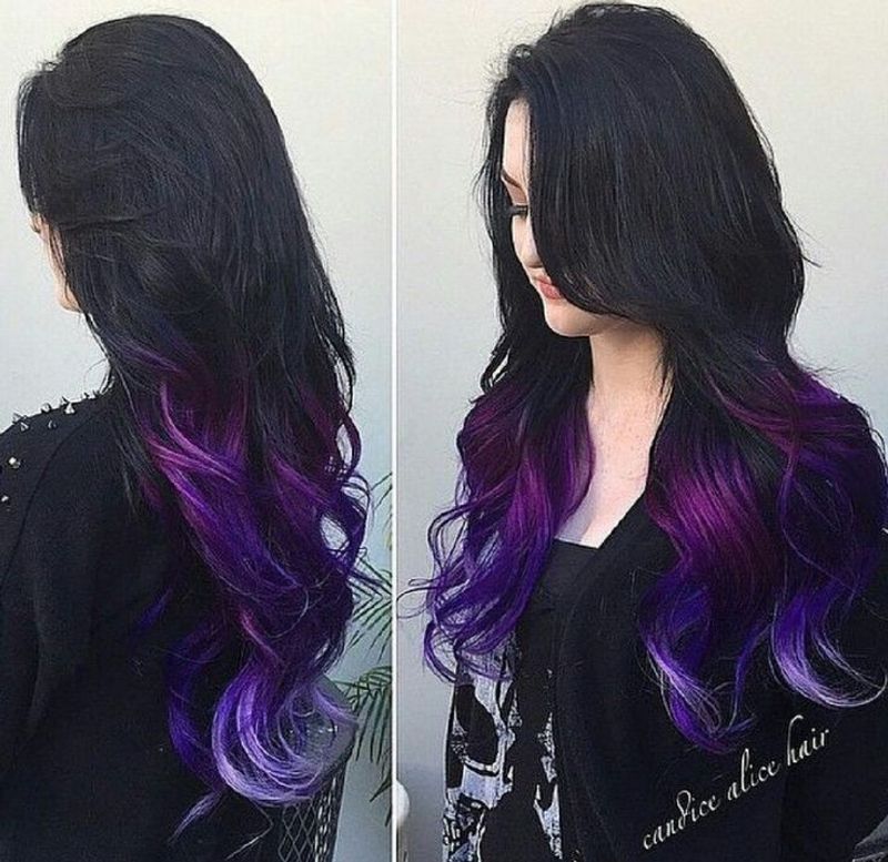 Funky Colored Tips