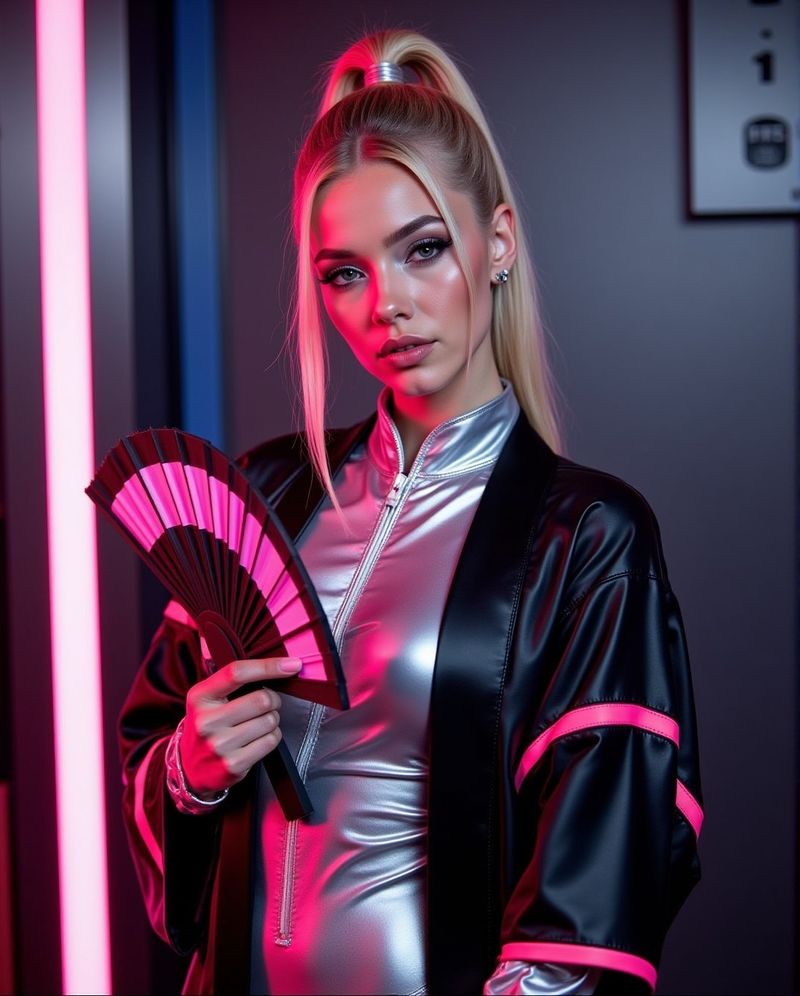 Futuristic Cyberpunk Hair