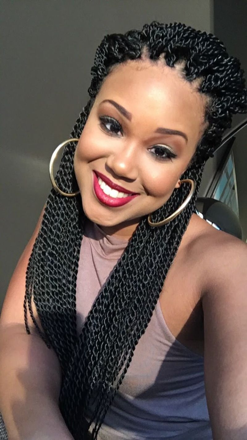 Elegant Senegalese Twists