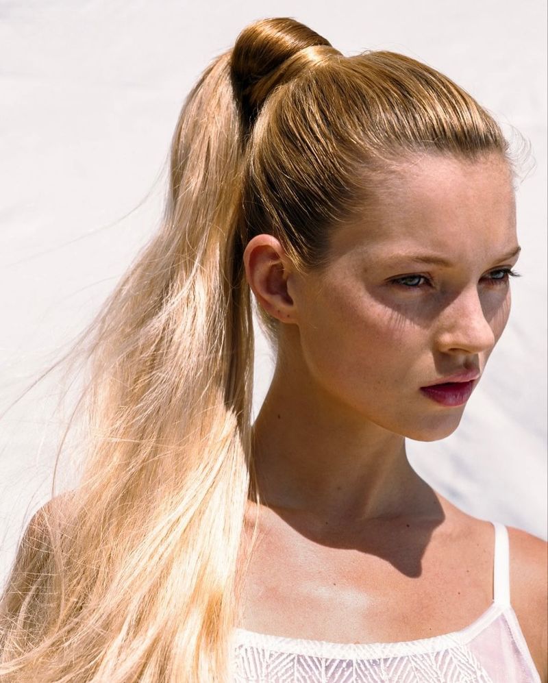 Sleek Ponytail