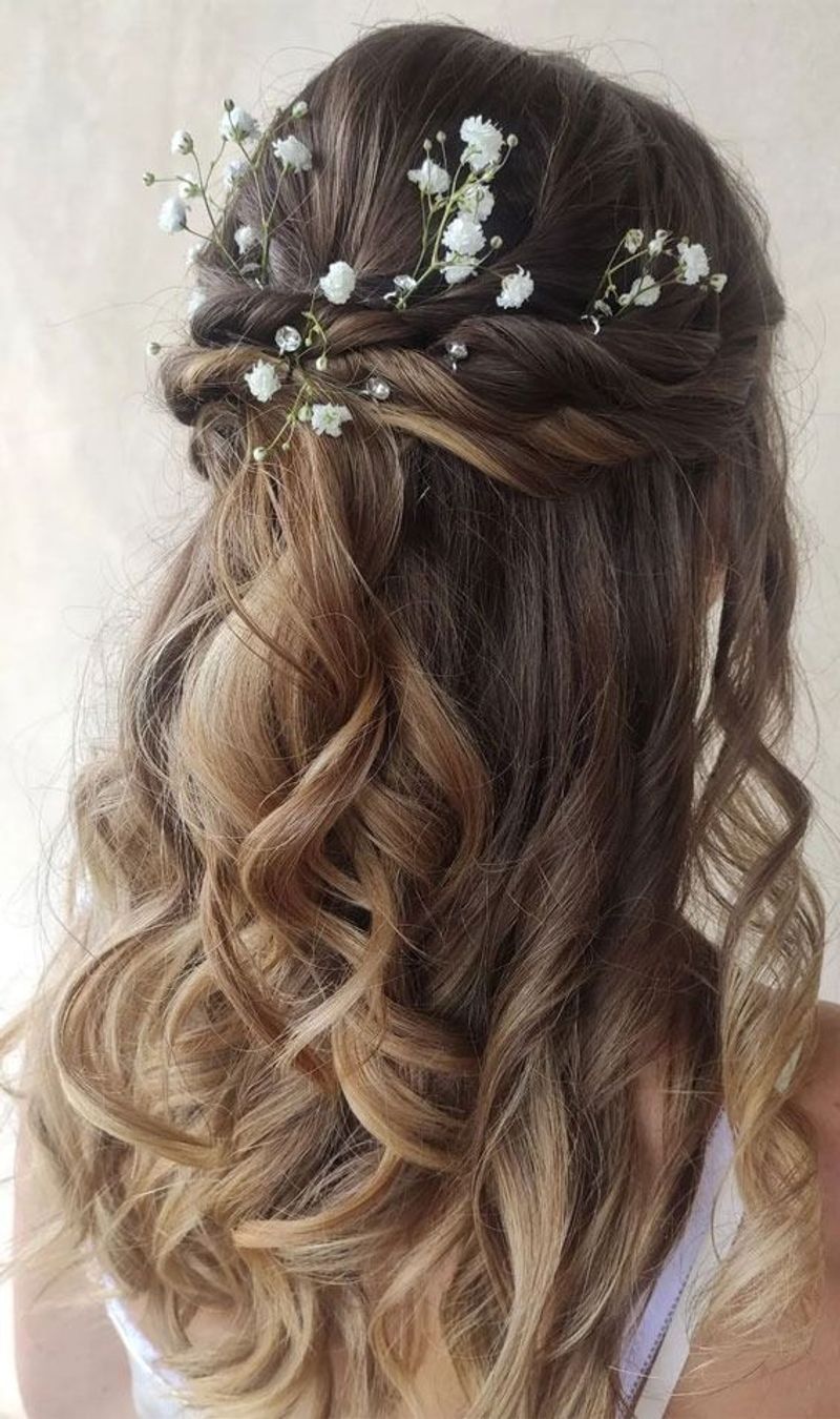 Whimsical Half-Up Twists