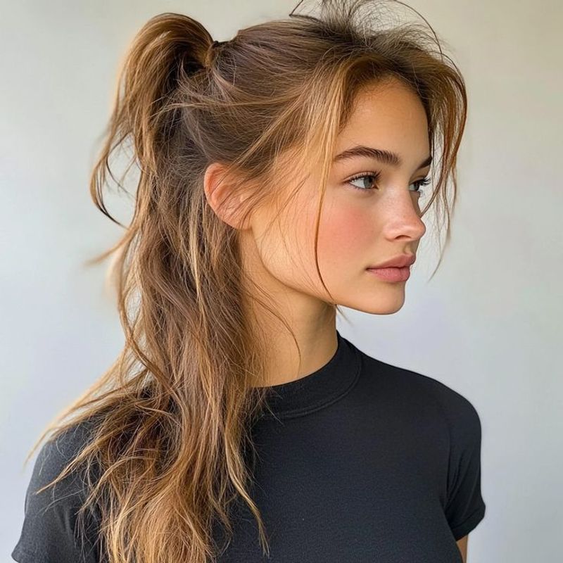 Messy Ponytail