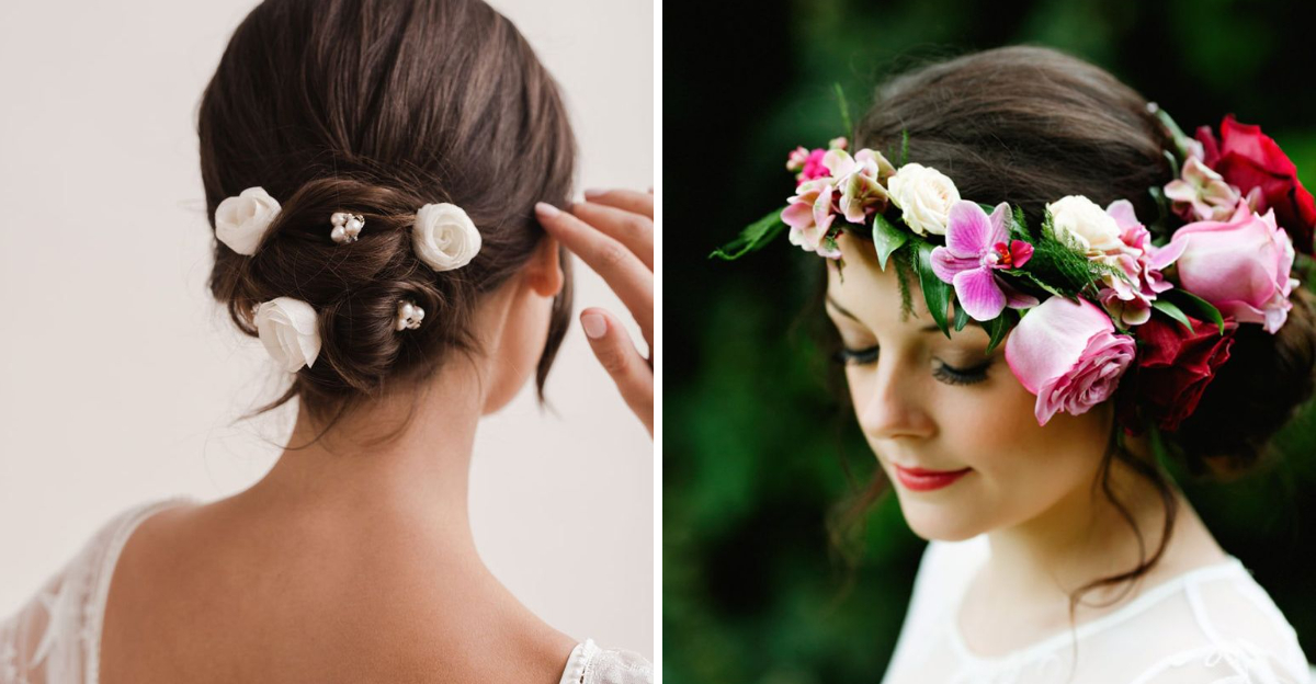 7 Flower Hair Accessory Looks That Appear Elegant and 4 That Feel Overdone