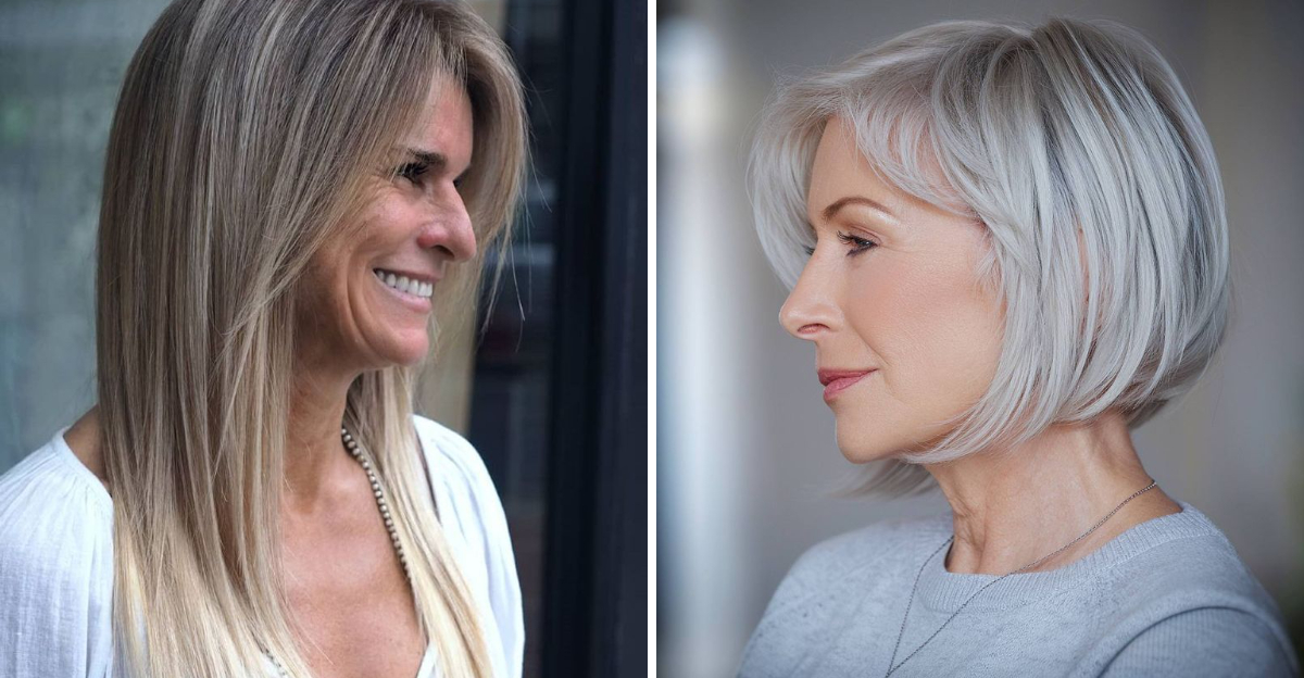 7 Haircuts That Add Years Instantly and 7 Bob Haircuts for Older Women That Feel Fresh