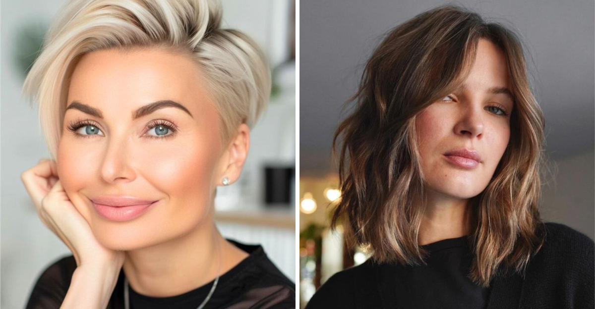 15 Hairstyles for Women Over 40 and 7 That Age the Face