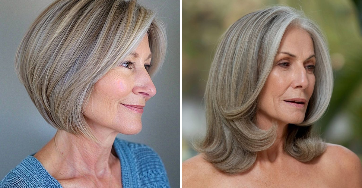 12 Tapered Long Hair Ideas That Suit Older Women Perfectly and 8 Layered Cuts That Add Fresh Lift