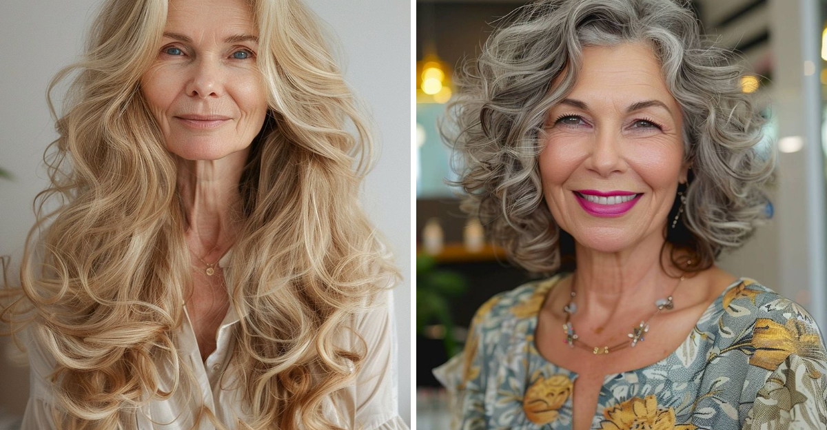 7 Unflattering Long Hairstyles to Avoid and 15 Tapered Long Looks That Suit Older Women Perfectly